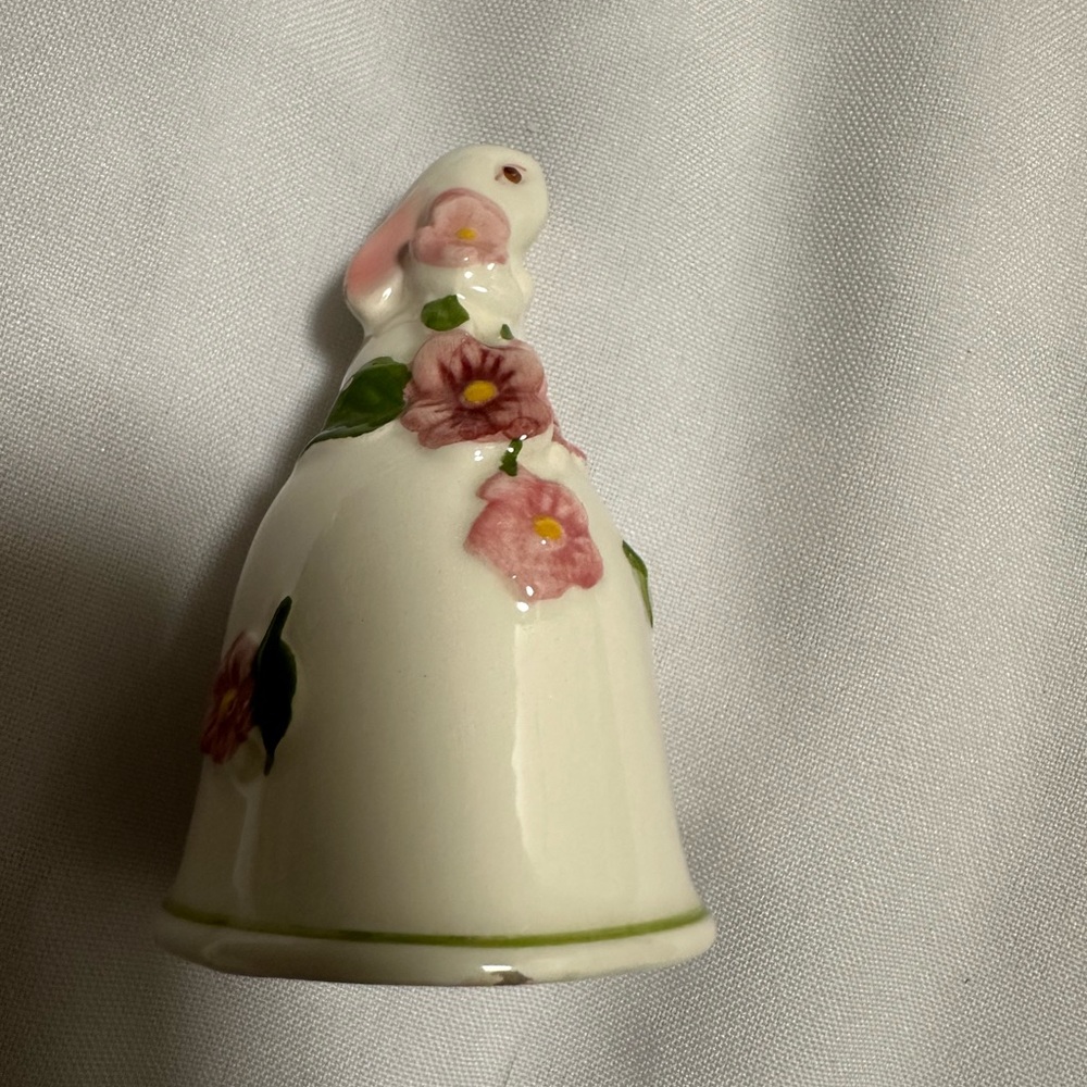 Albert Weiss Pink and Yellow Ceramic Ornament